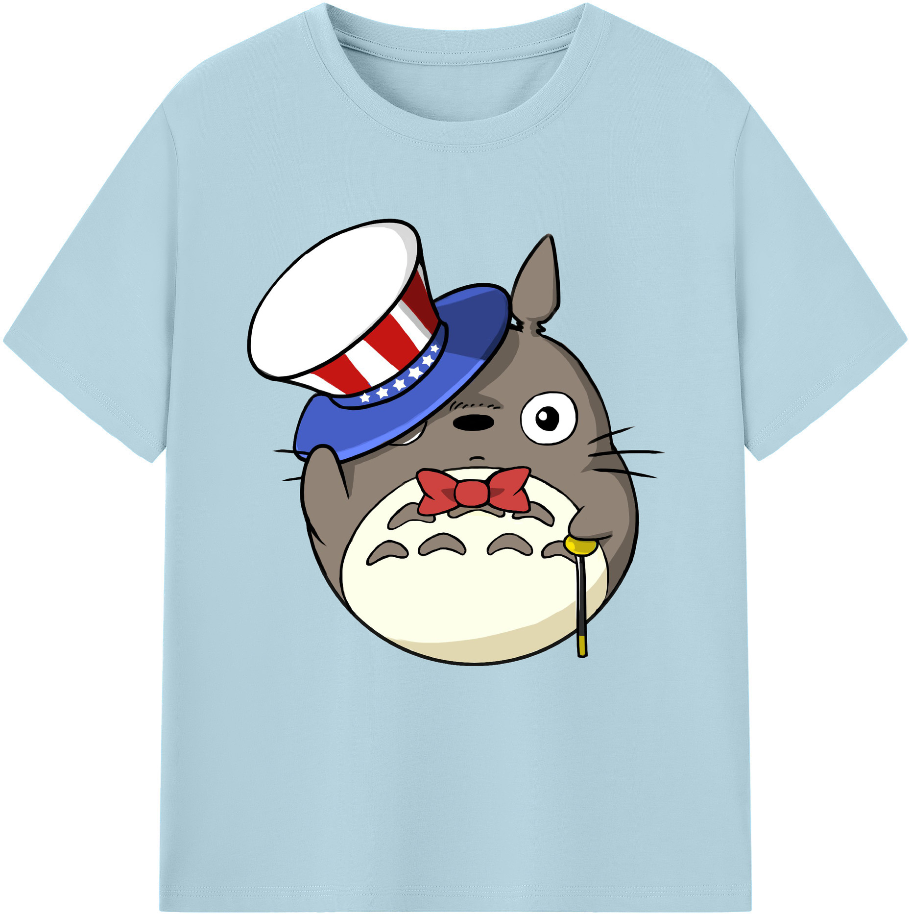 （画像用） となりのトトロ 草壁メイ 草壁サツキ My Neighbor Totoro Satsuki Kusakabe Mei Kusakabe 綿100％半袖Tシャツ（フロントプリント）